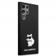 Karl Lagerfeld Liquid Silicone Choupette NFT Case - дизайнерски силиконов кейс за Samsung Galaxy S24 Ultra (черен) 3