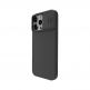 Nillkin CamShield Silky Magnetic Silicone Case - силиконов (TPU) калъф с MagSafe за iPhone 15 Pro (черен) 3