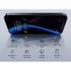 Benks Ultra Shield Privacy Tempered Glass - стъклено защитно покритие с определен ъгъл на виждане за дисплея на iPhone 15 Pro (черен-прозрачен)  2