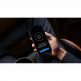 Benks Ultra Shield Privacy Tempered Glass - стъклено защитно покритие с определен ъгъл на виждане за дисплея на iPhone 15 Pro (черен-прозрачен)  4