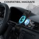 Кевларен кейс с MagSafe за iPhone 17 - Techsuit Aramid Fiber MagSafe Ultra Slim Case (черен) 3
