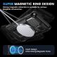Хибриден удароустойчив кейс с вградена поставка и MagSafe за iPhone 17 Air - Techsuit CamVault Pro Case (черен) 3