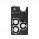 Предпазни стъклени лещи за камерата на iPhone 16 Pro, iPhone 16 Pro Max - Tel Protect Titanium Aramid Tempered Glass Camera Lens Protector (карбон) 1