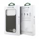 Дизайнерски кожен кейс с MagSafe за iPhone 17 Pro - Lacoste PU Champs Elysees MagSafe Leather Hard Case (черен) 6