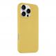 Силиконов калъф за iPhone 16 Pro Max - Tactical Velvet Smoothie Cover (жълт) 1