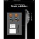 2 комплекта предпазни стъклени лещи за камерата на iPhone 17 Air - Spigen Glas.tR EZ Fit Optik Pro Lens Protector 2 Pack (черен) 10