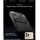 2 комплекта предпазни стъклени лещи за камерата на iPhone 17 Pro, iPhone 17 Pro Max, iPhone 16 Pro, iPhone 16 Pro Max, iPhone 15 Pro, iPhone 15 Pro Max - Spigen Glass tR EZ Fit Optik Pro Lens Protector 2 Pack (тъмносив) 7