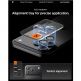 2 комплекта предпазни стъклени лещи за камерата на iPhone 17 Pro, iPhone 17 Pro Max, iPhone 16 Pro, iPhone 16 Pro Max, iPhone 15 Pro, iPhone 15 Pro Max - Spigen Glass tR EZ Fit Optik Pro Lens Protector 2 Pack (тъмносив) 9