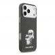 Хибриден удароустойчив кейс с MagSafe за iPhone 17 Pro - Karl Lagerfeld IML Aquarelle Karl and Choupette с MagSafe Case (черен) 3
