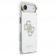 Хибриден удароустойчив кейс с MagSafe за iPhone 17 Air - Guess 4G Mirror Glitter Logo MagSafe Case (огледален-златист) 3