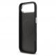 Дизайнерски кожен кейс с MagSafe за iPhone 17 Air - Guess PU Saffiano MagSafe Case (черен) 5