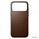 Кожен (естествена кожа) кейс с MagSafe за iPhone 17 Pro Max - Nomad Traditional Leather MagSafe Case (кафяв) 2