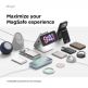 Силиконов (TPU) калъф с MagSafe за iPhone 17 Air - Elago Magnetic Soft Silicone Case (тъмнозелен) 4