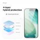 Kалено стъклено защитно покритие за дисплея на iPhone 17 Pro Max - Elago Tempered Glass Protector 1 Pack (черен-прозрачен) 7