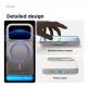 Силиконов (TPU) калъф с MagSafe за iPhone 17 - Elago Magnetic Soft Silicone Case (тъмносин) 7