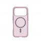Удароустойчив хибриден кейс за iPhone 17 Pro - Urban Armor Gear Dot MagSafe Case (прозрачен-розов) 10