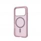 Удароустойчив хибриден кейс за iPhone 17 Pro - Urban Armor Gear Dot MagSafe Case (прозрачен-розов) 11