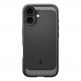 Удароустойчив силиконов (TPU) калъф с MagSafe за iPhone 17 - Spigen Rugged Armor MagSafe Case (черен) 1