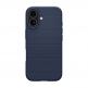 Удароустойчив силиконов (TPU) калъф за iPhone 17 - Spigen Liquid Air Case (тъмносин) 1
