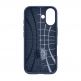 Удароустойчив силиконов (TPU) калъф за iPhone 17 - Spigen Liquid Air Case (тъмносин) 2