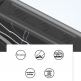  Хибриден удароустойчив кейс с MagSafe за iPhone 17 Pro Max - Benks Magnetic City London Case (черен) 4