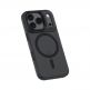 Хибриден удароустойчив кейс с MagSafe за iPhone 17 - Benks Magnetic Lucid Armor Camera Control Case (черен) 1