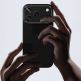 Кевларен кейс с MagSafe за iPhone 17 Pro Max - Benks Montage Magnetic Armor Air Kevlar Metal Frame Case 600D and 1500D (черен) 5