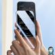 Калено стъклено защитно покритие за дисплея на iPhone 17 Pro - Benks Air Shield HD Full Screen Tempered Glass (черен-прозрачен) 3