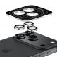 Предпазни стъклени лещи за камерата на iPhone 17 Pro, iPhone 17 Pro Max - Benks Warrior Tempered Glass Camera Lens Protector (черен) 2
