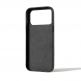 Премиум кожен (естествена кожа) кейс с MagSafe за iPhone 17 Pro Max - Mujjo Full Leather MagSafe Wallet Case (черен) 1
