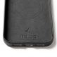 Премиум кожен (естествена кожа) кейс с MagSafe за iPhone 17 Pro Max - Mujjo Full Leather MagSafe Wallet Case (черен) 3
