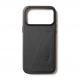 Премиум кожен (естествена кожа) кейс с MagSafe за iPhone 17 Pro Max - Mujjo Full Leather MagSafe Wallet Case (черен) 4