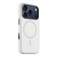 Хибриден удароустойчив кейс с MagSafe за iPhone 17 Pro - Tactical MagForce SmoothIsFast Cover (бял) 1