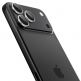 2 комплекта предпазни стъклени лещи за камерата на iPhone 17 Pro, iPhone 17 Pro Max, iPhone 16 Pro, iPhone 16 Pro Max, iPhone 15 Pro, iPhone 15 Pro Max, iPhone 14 Pro, iPhone 14 Pro Max - Spigen Glass tR EZ Fit Optik Pro Lens Protector 2 Pack (сребрист) 3