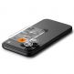 2 комплекта предпазни стъклени лещи за камерата на iPhone 17 Pro, iPhone 17 Pro Max, iPhone 16 Pro, iPhone 16 Pro Max, iPhone 15 Pro, iPhone 15 Pro Max, iPhone 14 Pro, iPhone 14 Pro Max - Spigen Glass tR EZ Fit Optik Pro Lens Protector 2 Pack (сребрист) 5