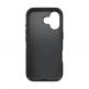Удароустойчив хибриден кейс за iPhone 17 - Speck Presidio 2 Grip Case (черен-сив) 3