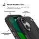 Удароустойчив хибриден кейс за iPhone 17 - Speck Presidio 2 Grip Case (черен-сив) 4