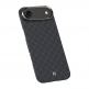 Кевларен кейс с MagSafe за iPhone 17 Air - Benks ArmorGrid ArmorAir Magnetic Kevlar Metal Frame Case 600D (черен) 2