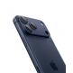 Предпазни стъклени лещи с цяла плочка за камерата на iPhone 17 Pro - Spigen Glass tR EZ Fit Optik Pro XL (син) 15