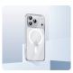 Хибриден удароустойчив кейс с MagSafe за iPhone 17 - Benks Magnetic Crystal Camera Control Button Case (прозрачен) 3