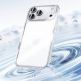Хибриден удароустойчив кейс с MagSafe за iPhone 17 - Benks Magnetic Crystal Camera Control Button Case (прозрачен) 4