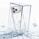 Хибриден удароустойчив кейс с MagSafe за iPhone 17 - Benks Magnetic Crystal Camera Control Button Case (прозрачен) 7