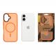  Хибриден удароустойчив кейс с MagSafe за iPhone 17 - Tactical MagForce Hyperstealth Cover (оранжев) 2