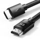 Високоскоростен 4K HDMI към HDMI кабел - Ugreen 4К HDMI 2.0 Male To HDMI Male Cable (300 см) (черен) 4