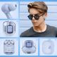 Безжични блутут слушалки със зареждащ кейс - Acefast T6 TWS In-Ear Bluetooth Earphones (син) 8