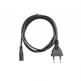 Захранващ кабел за зарядни устройства - VCom Power Cord for Notebook 2C 1