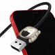 Универсален USB кабел с Lightning, microUSB и USB-C конектори (120 см) - Baseus Year of the Tiger 3-in-1 USB Cable (CASX010001) (черен) 1