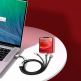 Универсален USB кабел с Lightning, microUSB и USB-C конектори (120 см) - Baseus Year of the Tiger 3-in-1 USB Cable (CASX010001) (черен) 2