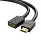 Удължителен HDMI кабел (50 см) - Ugreen 4K HDMI Female to HDMI Male Extension Cable (черен) 7