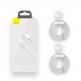 Два броя 40W USB-A към Lightning кабел за Apple устройства с Lightning порт (150 см) - Baseus Simple Wisdom Data Cable Kit USB to Lightning (TZCALZJ-02) (бял) 3
